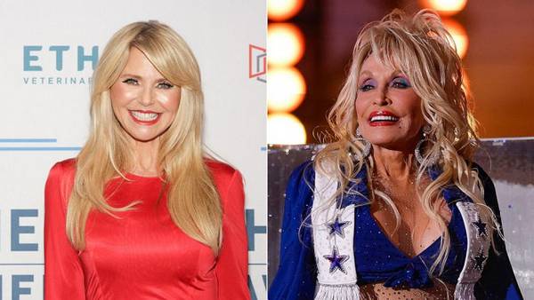 "Sit down!": Christie Brinkley calls out those saying Dolly Parton should "dress her age"
